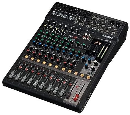 Yamaha - MG12X CV- 12-Channel Mixing Console With SPX