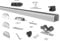 JUBEST Bifold Door Hardware, 24, Top Mounted, for 2 Doors, Aluminum, Silver