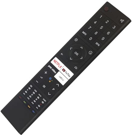 ANPPACH03ABBT VINABTY Ersetzen Sie Voice Remote Control Fit für CHIQ/Android G7H K5 H10 H9 Series U50H7K L32G7H L40G7H U50G7H U75F8T U65G7H U55G7H Smart LED 4K TV