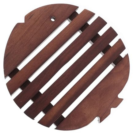 CRILSTYLEO Multi-function Wooden Coasters for Hot Pots Bowl Plate Kitchen Counter Nonslip Mat Heat Insulation Pot Holder