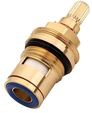 AUTSUPPL Kupfer Wasserhahnventile Verdickte Ersatzventile Schnellhahnventilkern für Warm und Kaltwasser Robuste Ventilkerne für Bad und Küche Einfache Installation Langlebige Wasserhahn Ersatzteile