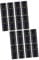 Cabilock 2sets Fermentation Thermometer Sticker Strips 18-30℃ Brewing Temperature Gauge Easy for Fermentors 8pcs*2