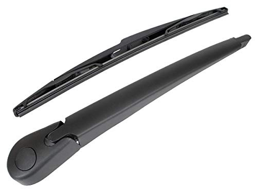 M MODECAR - Kompatibel mit Renault Laguna II 01-07 KOMBI Heckscheibenwischer Arm + Wischblatt für 7701054769,