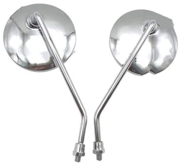 HPNUAUMXW Motorradspiegel Für Vespa Für Sprint Für GTS LX Motorrad Lenker Bar End Spiegel Motorrad Flügel Rückspiegel Seitengriff Bar End Rückspiegel Motorrad Seitenumkehrspiegel