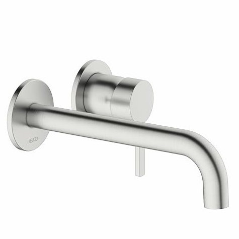 KEUCO PLAN blue Einhebel-Waschtischmischer UP-Montage, Ausladung 225mm, 53916071201, Farbe: Edelstahl-finish