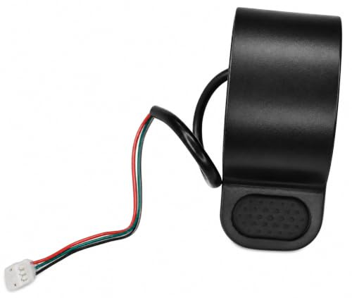 RiuScooter Ersatz-Gashebel für Xiaomi M365, 1S, Essential, Pro und Pro2, Schwarz
