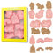 8Pcs with Plunger Stamps,3D Animal Unicorn Embossing Cutters,Moulds Cute Cookie Cutters for Kids Children DIY Chocolate Mould (Unicorn/8Pcs)