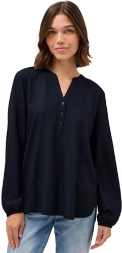 CECIL Tunika in Unifarbe urban Dark Blue XL