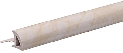 5PZ PROFILO JOLLY ECORONDMARM ARCANSAS PVC MARMO ROSA CHIARO MM 10X24 H.CM 250