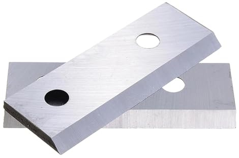 Replacement Chipper Blades - 2-Piece Hardened Steel Set for Garden Shredder Maintenance