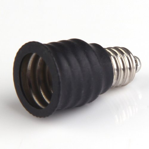 Demiawaking E10 Pour Ampoule E14 Base Adaptateur Convertisseur Vis Socket Ampoule À Économie D'Énergie