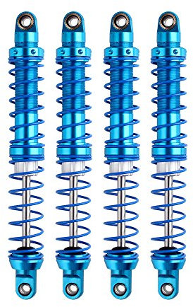 INJORA RC Stoßdämpfer RC Shock Absorber RC Ölstoßdämpfer Set mit Feder für 1/10 RC Truck Crawler Axial SCX10 TRX4 D90 (70mm)