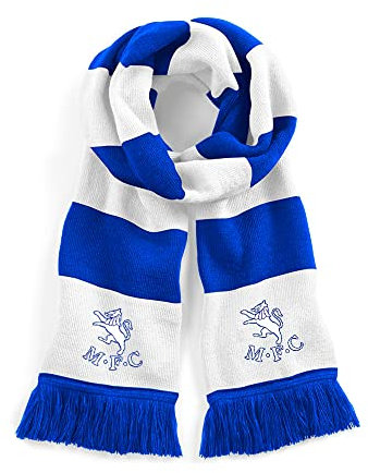 Millwall 1940er Retro-Schal, traditionell, besticktes Logo