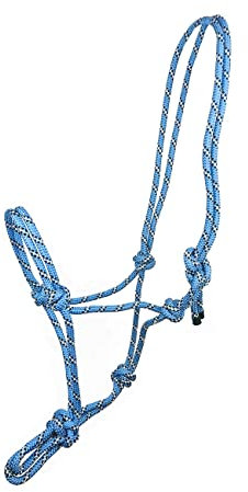 York Halfter Knotenhalfter Spirit Pferdehalfter (Pony, hellblau)