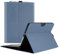 Qymaksom Hülle für Surface Go 4 (2023)/Surface Go 3 (2021)/ Surface Go 2 2020 / Surface Go 2018, Schutzhülle Surface Go 3 Tasche mit Multi-Winkel, kompatibles Tastatur-Cover mit Stifthalter hellblau