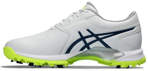 ASICS Gel-ACE PRO Herren Golfschuh, Weiß/Mako Blau, 42.5 EU