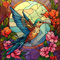 Diamond Painting Kolibri-5D Diamond Painting Erwachsene Kolibri,Tier Diamond Painting Bilder für Home Wand Dekor(Kolibri,30x30cm)