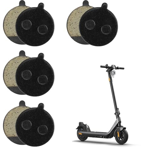 4 Paare Bremsbeläge für KUGOO M4/ M4 PRO Scooter, Fahrrad Scheiben Bremsbeläge Ersatzteile für Elektroroller Bremsbelag Halbmetall Elektroroller Brake Lining Pads (8 Stück)