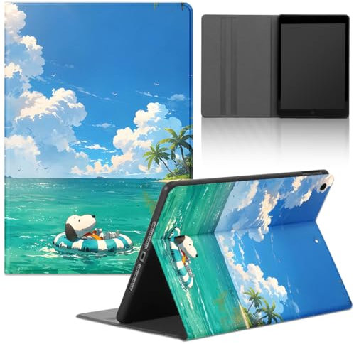 Funda Tablet para Huawei MatePad T10S 10,1 AGS3-L09/AGS3-W09, Carcasa Anime Lindos Patrón Manga Diseño Ultra Slim PU con Función de Soporte Suave TPU Cartoon Protectora Tablet Cover,Motif