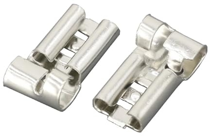 50 PCS 4,8 Serie Biegen Tasten 4,8*0,5 MM 187 Weibliche Terminals Verzinnt