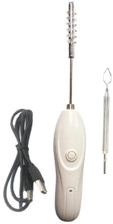 Electric Corer for Fruit and Vegetable Cores Removal Rotating Cutter with 2 Different Kitchen Gadget