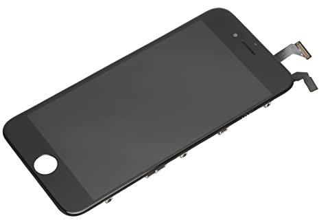 POENVFPO Bildschirm -Digitalisierer für das Black Ersatz -Telefonbildschirm Kit in Schwarz, Geeignet für 6s Geeignet