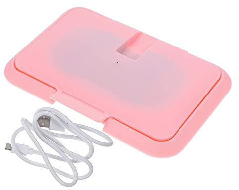 Amosfun Chauffe Lingettes Portable USB pour Chauffage Contrôlé pour Lingettes Humides pour Voyager Maintient Au Chaud