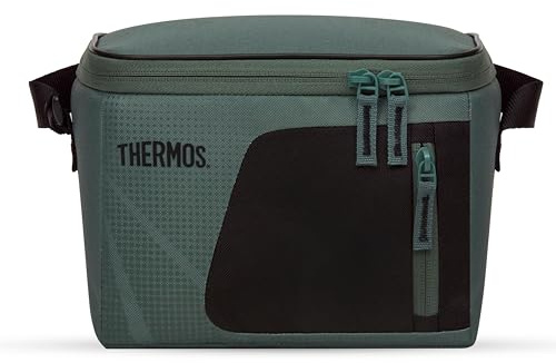 Thermos Radiance 4.5L Isolierte Lunchtasche Rock Cap Green - Kompakte Kühltasche für Arbeit & Schule, Auslaufsicheres, lebensmittelechtes Futter, Isotec-Isolierung hält Lebensmittel stundenlang kalt