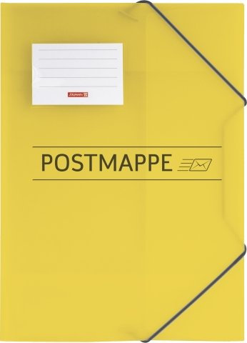 10X BRUNNEN Postmappe A4 PP Gummizug