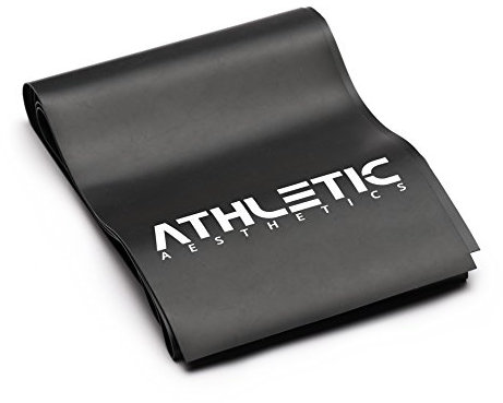 ATHLETIC AESTHETICS Premium Fitnessband [2 m Länge] - Gymnastikband/Resistance Band in Studioqualität für Fitness, Gymnastik, Warmups und Krafttraining