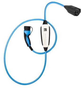 NRGkick Pure 32A, 5m, WLAN und Bluetooth, Flexible Wallbox 22 kW, grau, schwarz