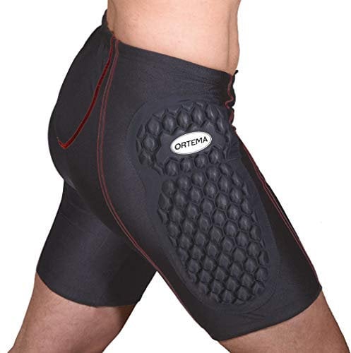 ORTEMA X-Pants LP (Gr.L mit Sitzeinlage) Prellschutz Hose - Schlag- und Prellschutz im Hüftbereich mit Schutz im Bereich des Steißbeins