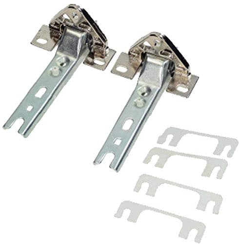 SPARES2GO Integrated Door Hinge Kit Compatible with Siemens Fridge Freezer (Pack of 2 Hinges)