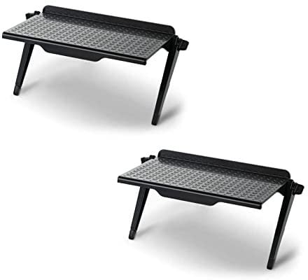 2 Stück TV Top Regal, Einstellbares Bildschirm Oberes Regal, Freischwebend Büroregal Board für TV-Box, Router, Cellphone Stand, Game Box, Computer