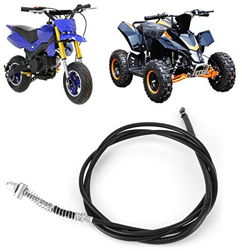 Universal Rear Drum Brake Cable, Rear Brake Cable 75.6in, Bike Brakes Set Fit for GY6 Chinese Scooter Mopeds 50cc 125cc 150cc 250cc Mini Bike ATV Scooter Dirt Bike