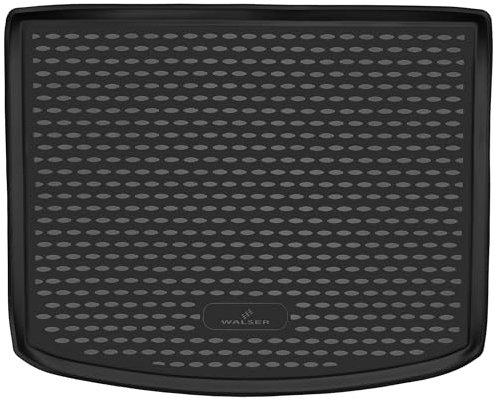 Walser XTR Kofferraumwanne für Volvo V40 03/2012-2019, 100% passgenaue Antirutschmatte Auto, Gummimatte Auto, Kofferraum Schutzmatte, Anti Rutsch Matte Gummi, Auto Gummimatten