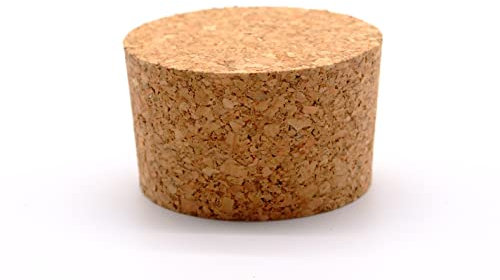 Tapón de Corcho Natural 55/50 mm – Sellado para Crianza de Vino y Almacenamiento de Líquidos