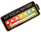 EHOTER My Social Battery Pin Broche D'humeur Sociale Amusante pour 7 Jours Épingles Interactives en émail Esthétiques Épinglette Créative (Noir,1)