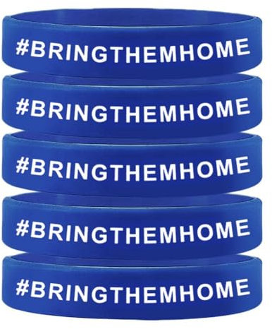 Bring Them Back Home Bracelet,Israeli Jewish Star of David Wristband,Star of David Bracelet Support Israel I Stand with Israel Jewelry,for Women Men,Israeli Flag Wristband Bangle Souvenir Gifts
