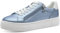 Tamaris Femme Damen 1-23313-41 Basket, Bleu Clair métallisé, 38 EU