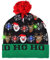 Christmas Beanie LED,LED Mütze Weihnachtsmützen,LED Weihnachtsmütze,LED Leuchten Strickmütze Weihnachten,Es gibt 3 Arten von leuchtenden Modi Weihnachtsmützen aus Fleece (Christmas Hat old man)