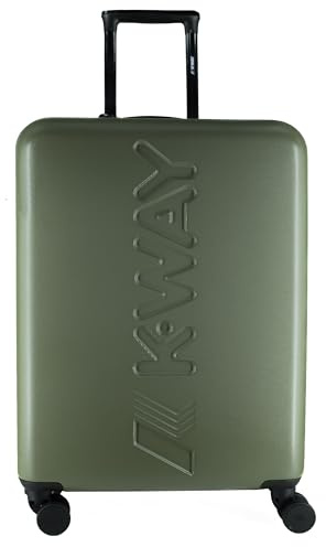 K-Way Trolley Cabin Medium Grün Cypress, Cypress-Grün, 34x23x64 cm, Casual