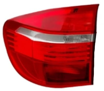 ZCHQF Auto LED Rückleuchten für BMW X5 E70 2008-2010, Wasserdicht Multifunktion Rücklicht Kontrollleucht Ersetzt Zubehör,C-Left Outer Side