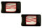 2 Stück Aufkleber 18 x 11 mm. Passend fürS.EAT-Auto mit Logo Kfz. Für Innerraum, Salon, Schlüssel, Key usw. Dekorative Sticker mit Emblem (18x11mm S.EA.. 2St.)