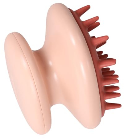 Baluue Kopfhautmassagegerät mit Peelingbürste für Handgebrauch zur Gründlichen Reinigung und Massage der Kopfhaut Entfernt Schmutz und Baut Stress Ab für Tägliche Pflege zu Hause