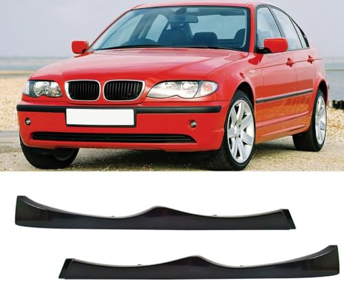 NEIQIUWING 2X Scheinwerferblenden für BMW E46 325 330 Limousine