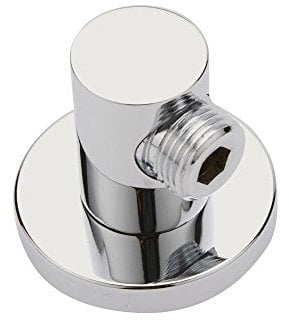 Milano Mirage Wall Mounted Round Bathroom Outlet Elbow for Hand Shower Handset Hose - Chrome