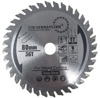 HM Sägeblatt New Generation 80 x 1,5 x 10 mm Z=36 WZ für Proxxon LOW NOISE