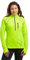 Time To Run Long Sleeve Running/Gym/Sports Top For Women Thermal Breathable Quick Dry Shirt Ideal For Winter With Chest Pocket & Thumbloops 12 Lime