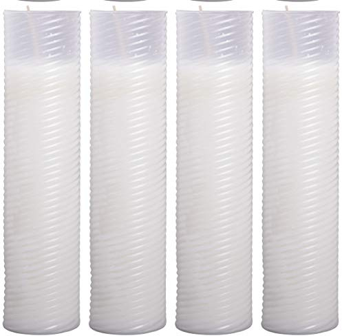 HS Candle Ersatzkerze (N5) Nachfüller 4er Pack in Weiß
